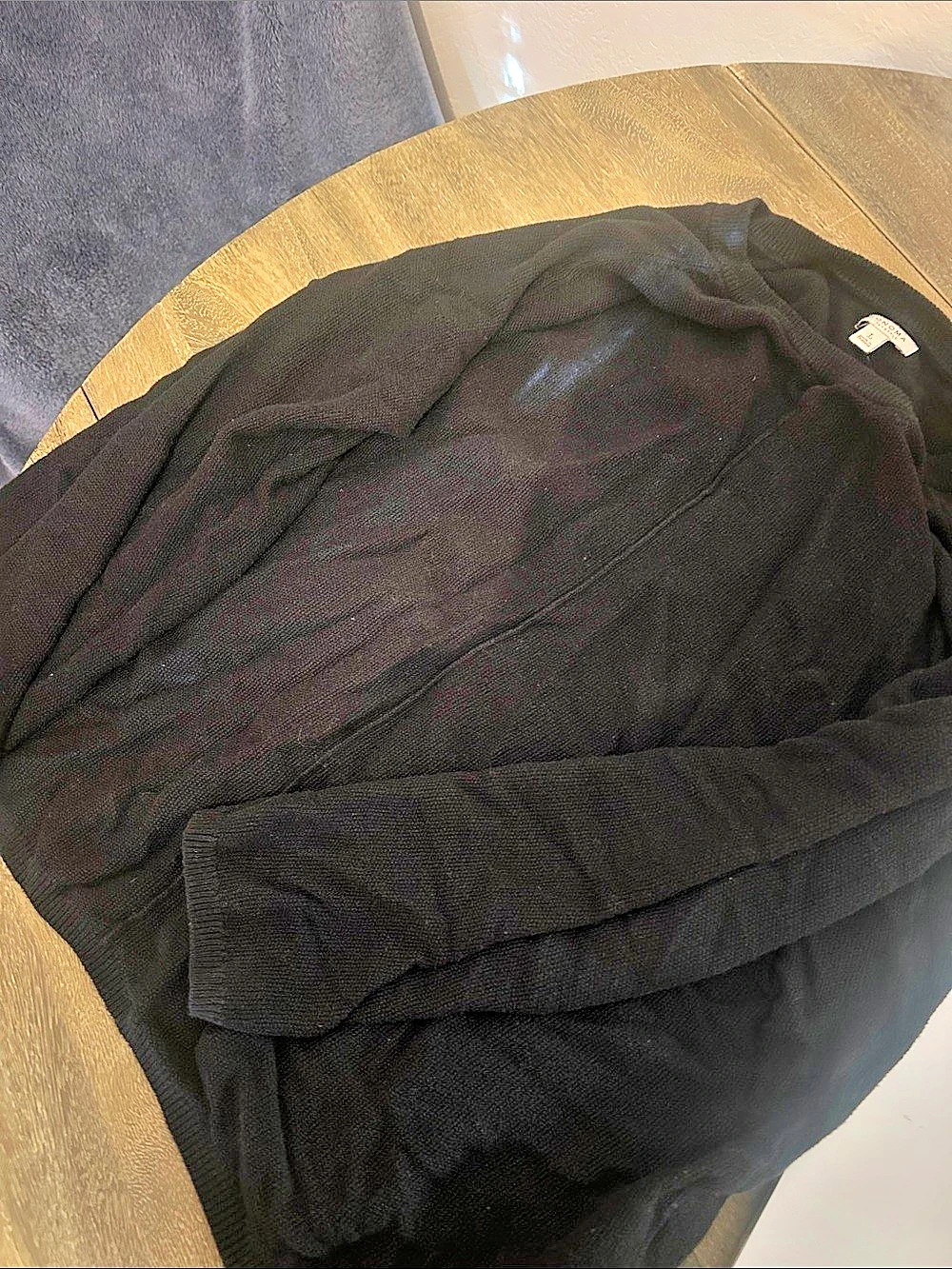 Sonoma Black Crewneck Sweater Size Large